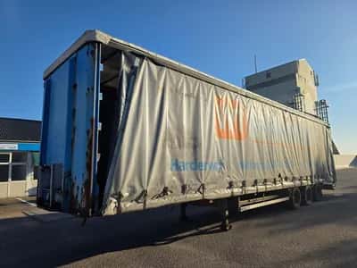 2004 GS 3-Axle Curtainsider Semi-Trailer - SAF Axles - Disc Brakes - Air Suspension - 435/50 R19.5 - 39 Ton — photo 1 of 18