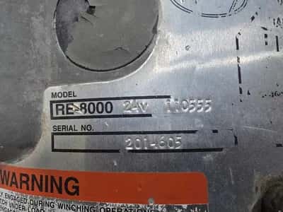Ingersoll Rand Electric Winch - 3500KG - Winch - Heavy Duty - Axle New — photo 8 of 9