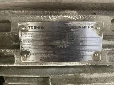 Mitsubishi Pegasus TFV2000D - Toshiba 3 Phase Induction Motor - Refrigeration Unit — photo 10 of 16
