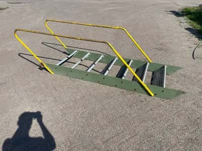 Unbranded Straight Staircase 2.60 x 0.90 Meters Assorted Straight Staircase 2.60 x 0.90 Meter – Steel Staircase – Industrial — photo 1 of 7