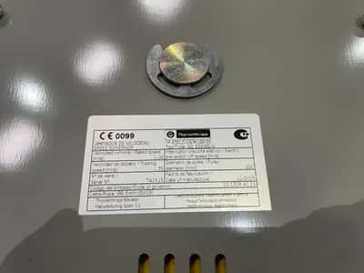 2015 ThyssenKrupp gearless lift machine (PMC145M202) - Warner electromagnetic brake Speed governor (speed governor SG-200) - Complete door operator/roller — photo 19 of 20