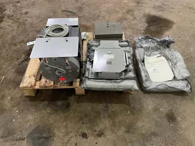 2015 ThyssenKrupp gearless lift machine (PMC145M202) - Warner electromagnetic brake Speed governor (speed governor SG-200) - Complete door operator/roller — photo 18 of 20