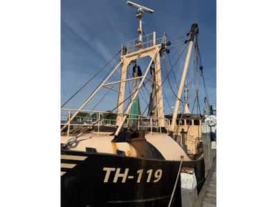1983 DEO VOLENTE Fishing boat - Eurocutter PBBQ DEO VOLENTE TH 119 - Fishing Boat - Eurocutter - Beam Trawling - Scania diesel engine - 300 HP - Netherlands — photo 3 of 12