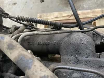 Toyota 4-cylinder Diesel Engine Complete - Manual Gearbox - Rear Axle - Zexel Injection Pump — photo 10 of 13