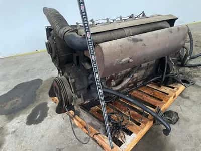 Deutz 6-cylinder inline engine diesel - Bosch inline injection pump - Linde BPV-100R Hydraulic Pump - 65 kW @ 2300 rpm — photo 16 of 16