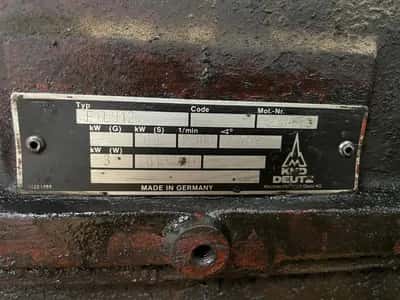 Deutz 6-cylinder inline engine diesel - Bosch inline injection pump - Linde BPV-100R Hydraulic Pump - 65 kW @ 2300 rpm — photo 14 of 16