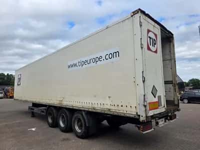 2003 Kögel BPW - Drum 3-Axle Box Semi-Trailer - BPW Axles - Drum Brakes - Air Suspension — photo 7 of 20