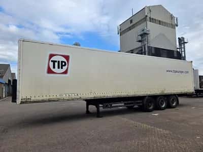 2003 Kögel BPW - Drum 3-Axle Box Semi-Trailer - BPW Axles - Drum Brakes - Air Suspension — photo 8 of 20