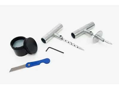 HBM 56-Piece Tire Repair Kit Tyre Sealant - Drill - Insert Needle - Tyre Grease - Blade — photo 4 of 6