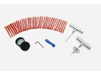 Drive safe package High-Visibility Vest - 56-Piece Tyre Repair Kit - Work Gloves - Wheel Chock with handle — photo 4 of 20