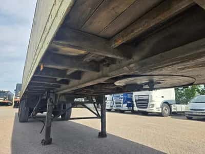 1984 Pacton SAF - Drum 2-Axle Box Semi-Trailer - SAF Axles - Drum Brakes - Air Suspension - Tail Lift - 10 Bolts — photo 10 of 16