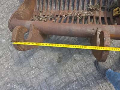 CW 30 Connection Rubble/Sorting Bucket - Excavator Bucket - Pallet Forks - Steel Construction — photo 17 of 17