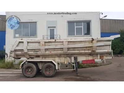 1990 Marrel Benne 2-Axle - Tipper - Drum Brakes - Leaf Springs - 12 R22.5 — photo 4 of 17