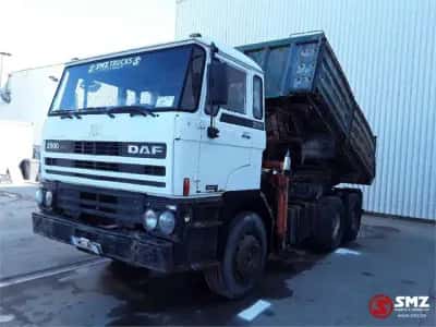 1992 DAF 2900 tipper/crane — photo 3 of 5