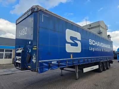 2016 Krone SAF - Disc 3-Axle Curtainsider Semi-Trailer - SAF Axles - Disc Brakes - Air Suspension - Toolbox - 39 Ton - 2015 - Coil — photo 1 of 20