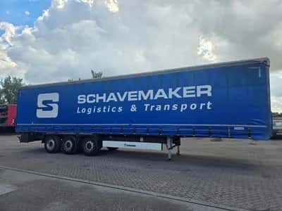 2016 Krone SAF - Disc 3-Axle Curtainsider Semi-Trailer - SAF Axles - Disc Brakes - Air Suspension - Toolbox - 39 Ton - 2015 - Coil — photo 4 of 20