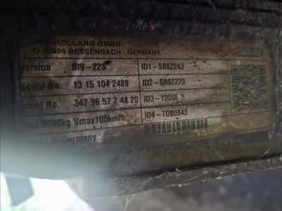 SAF B19-22S 347 96 57 7 48 20 SAF Axle - Disc Brakes - Semi-Trailer Axle - Air Suspension - 130 cm - 9 Ton — photo 3 of 3