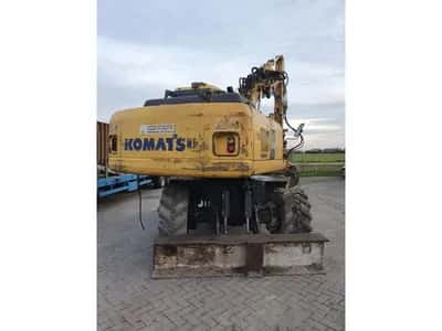2006 Komatsu PW180 Mobile Excavator 18 Ton 156 HP Wheeled Excavator CE — photo 5 of 16