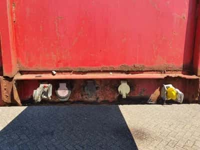 2000 Nooteboom OVB-42 VV Extendable 3-Axle Flatbed Semi-Trailer - Drum Brakes - Air Suspension — photo 14 of 20