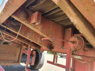 2000 Nooteboom OVB-42 VV Extendable 3-Axle Flatbed Semi-Trailer - Drum Brakes - Air Suspension — photo 19 of 20