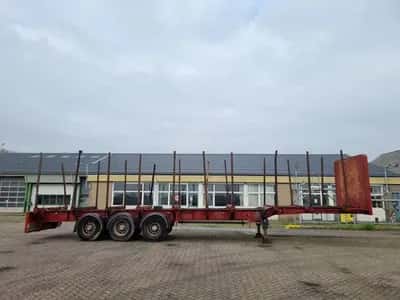 2000 Kaiser Timber Semi-Trailer - 3 Axles - SAF - Drum Brakes - Air Suspension -13.6 meter - 38 Ton — photo 3 of 14