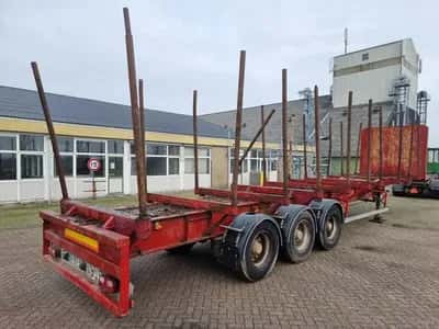 2000 Kaiser Timber Semi-Trailer - 3 Axles - SAF - Drum Brakes - Air Suspension -13.6 meter - 38 Ton — photo 5 of 14