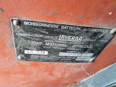 Laverda 3550 R Combine Harvester 1989 – Combine - 130 HP – Ready for Export — photo 16 of 17