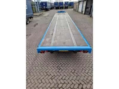 2007 Van Hool 13.60 M LONG Flatbed Trailer - 13.6 meter - Air Suspension - 445/45 R19.5 Tyres - Export — photo 5 of 19