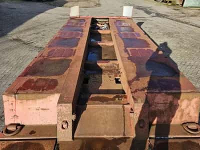 Scheuerle STBV 4544 ABFP Low Loader 1993 – 4 Axles – 22.7 Ton Payload – Air Suspension – Drum Brakes- 2 meter Extendable — photo 12 of 20