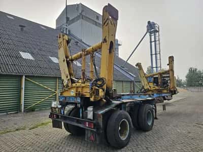 1988 Hammar CKS20000 Sideloader – 20FT – Self-Loading Container Trailer – 2 Axles – 20 Ton — photo 4 of 17