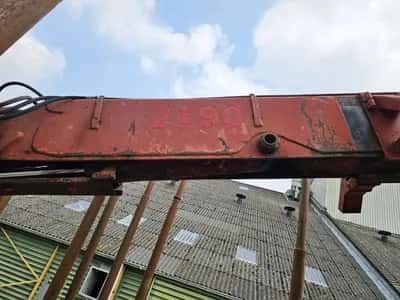 Doll 20T Crane Semi-Trailer 1991 – 3 Axles – 25 Ton Payload – Air Suspension – Drum Brakes – Crane Trailer — photo 12 of 20