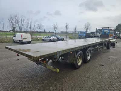 Houtnate V40039040 3-axle Trailer - Leaf Springs - Drum Brakes - 2000 - Export — photo 4 of 18