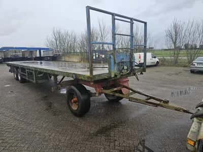 Houtnate V40039040 3-axle Trailer - Leaf Springs - Drum Brakes - 2000 - Export — photo 2 of 18