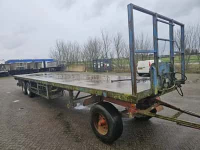 Houtnate V40039040 3-axle Trailer - Leaf Springs - Drum Brakes - 2000 - Export — photo 3 of 18