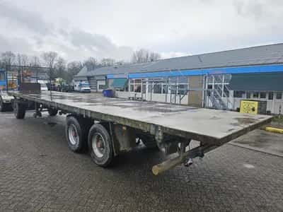 Houtnate V40039040 3-axle Trailer - Leaf Springs - Drum Brakes - 2000 - Export — photo 6 of 18