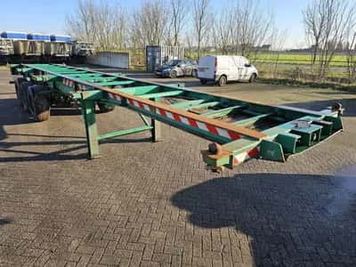 2003 Renders BPW Container Chassis 2000 – 3 Axles – 29 Ton Payload – Drum Brakes – Air Suspension — photo 3 of 11