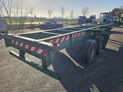2003 Renders BPW Container Chassis 2000 – 3 Axles – 29 Ton Payload – Drum Brakes – Air Suspension — photo 4 of 11