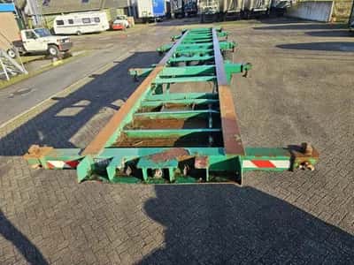 2003 Renders BPW Container Chassis 2000 – 3 Axles – 29 Ton Payload – Drum Brakes – Air Suspension — photo 2 of 11