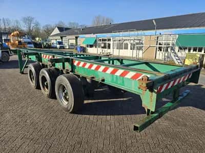 2003 Renders BPW Container Chassis 2000 – 3 Axles – 29 Ton Payload – Drum Brakes – Air Suspension — photo 6 of 11