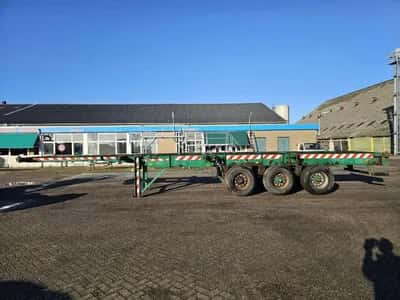 2003 Renders BPW Container Chassis 2000 – 3 Axles – 29 Ton Payload – Drum Brakes – Air Suspension — photo 7 of 11