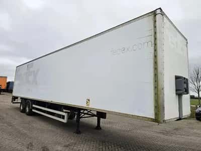 Fruehauf DISC Box Semi-Trailer 2005 – 2 Axles – BPW – Drum Brakes – Air Suspension – Box Trailer — photo 3 of 15