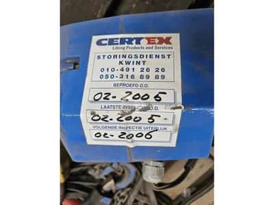2005 1t Hoist 1 Ton – 1000 kg – Chain Hoist / Lifting Device – Workshop – Industry — photo 3 of 7