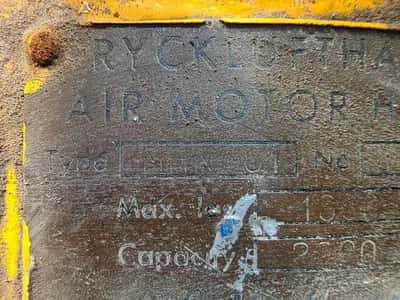 Atlas-Copco Rycklufth Aspel Unitrex Air Motor Hoist 2300KG Air Hoist — photo 8 of 10