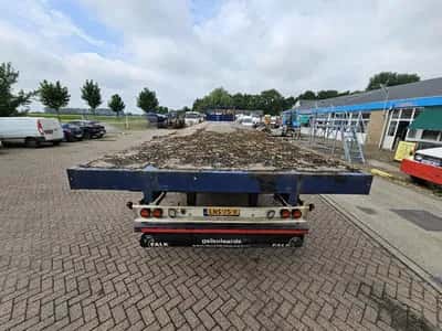 1993 Deckers 3 Flatbed Semi-Trailer - 2 Axles - BPW - Drum Brakes - Air Suspension — photo 9 of 20
