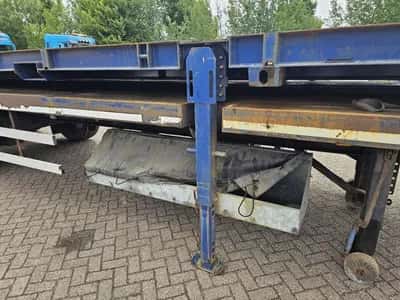 1993 Deckers 3 Flatbed Semi-Trailer - 2 Axles - BPW - Drum Brakes - Air Suspension — photo 19 of 20