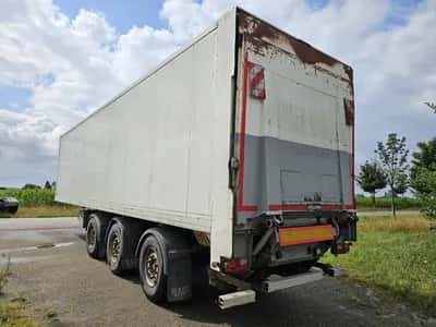 Moeyersons Box Semi-Trailer 2009 - 3x Steering Axle - Mercedes Axles - Disc Brakes - Air Suspension - Dhollandia Tail Lift - Box Trailer — photo 7 of 20