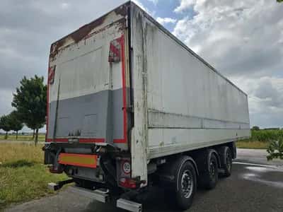 Moeyersons Box Semi-Trailer 2009 - 3x Steering Axle - Mercedes Axles - Disc Brakes - Air Suspension - Dhollandia Tail Lift - Box Trailer — photo 5 of 20