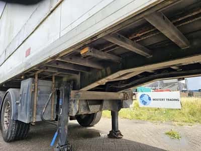 Moeyersons Box Semi-Trailer 2009 - 3x Steering Axle - Mercedes Axles - Disc Brakes - Air Suspension - Dhollandia Tail Lift - Box Trailer — photo 12 of 20