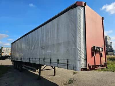 1999 Pacton 3-Axle Curtainsider Trailer - SAF Axles - Drum Brakes - Air Suspension - 39 Ton - 2013 — photo 3 of 20