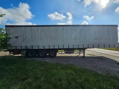 1999 Pacton 3-Axle Curtainsider Trailer - SAF Axles - Drum Brakes - Air Suspension - 39 Ton - 2013 — photo 7 of 20